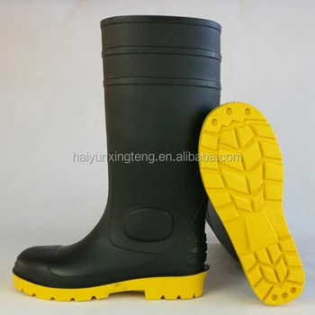 botas de goma de seguridad