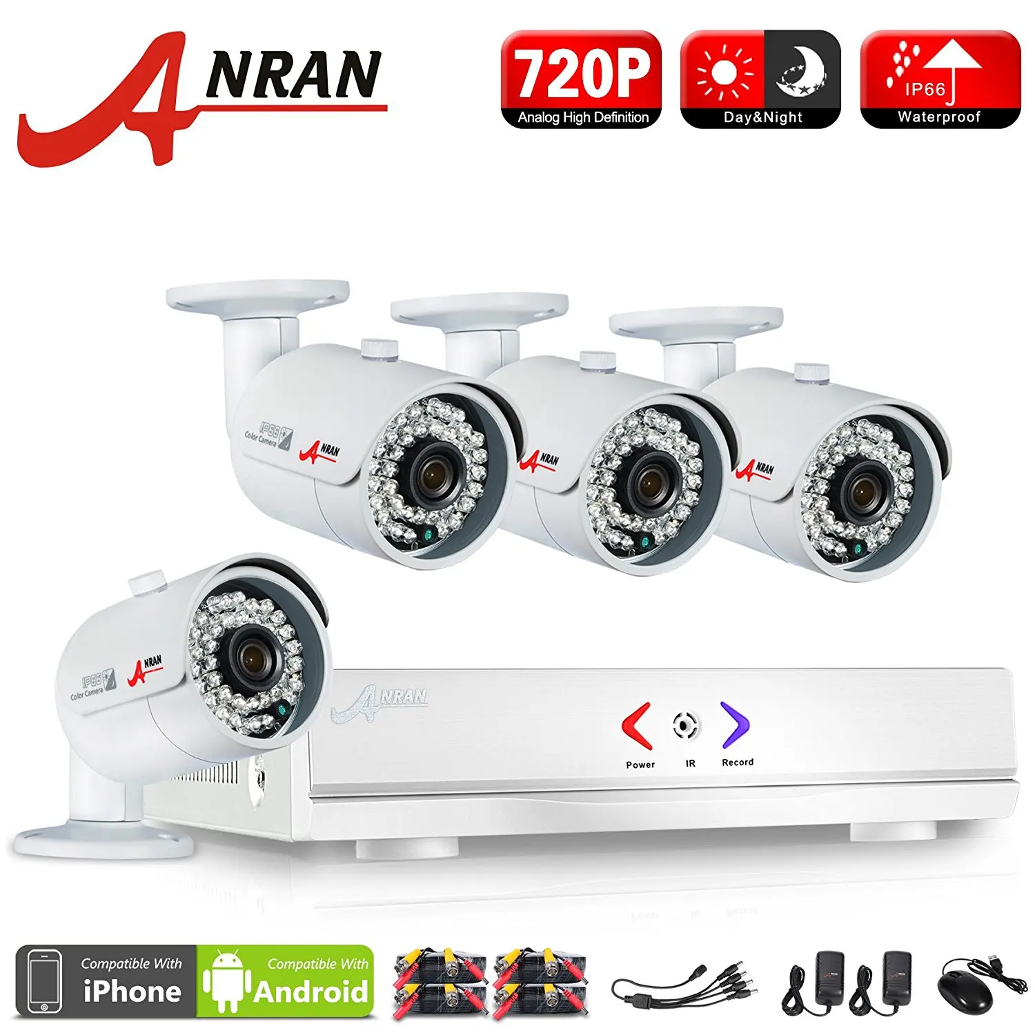 Anran ahd camera model d9604 как вывести изображение на компьютер