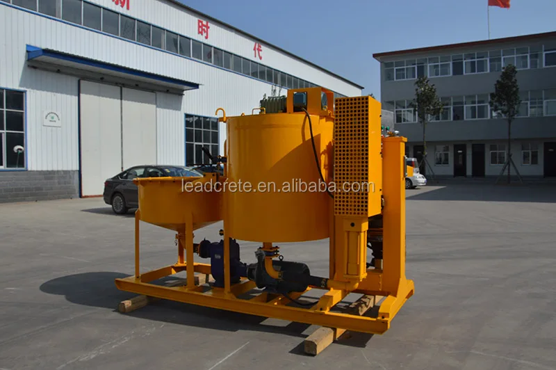 grout inject station