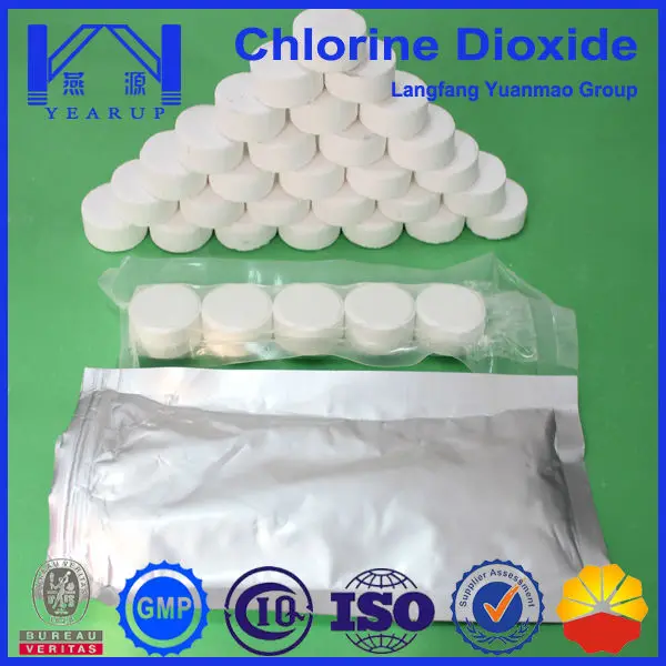
High Efficiency Chlorine Dixoide Fungicides for Water Treatment 