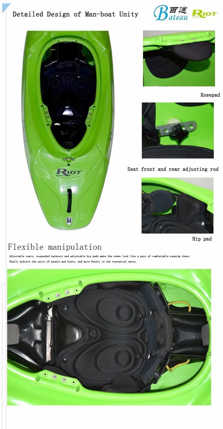 Riot Single Whitewater Surfing Kayak/canoe Buy Whitewater Kayak