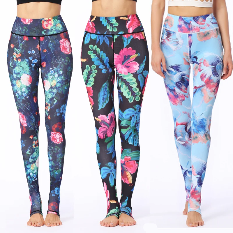 

Customized Summer Flower Sublimation Printing pants, N/a