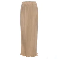 

New Arrival Fashion Chiffon Pleated Long Maxi Skirt For Women