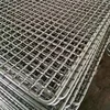 stainless steel basket and trays galvanized bbq grill net high manganese steel crimped wire mesh