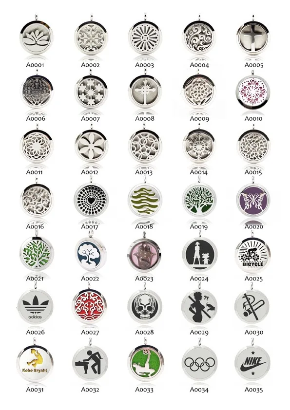 Tree Of Life Titanium Stainless Steel 316L Jewelry Gold Plated Necklace Locket Men Women Aroma Essential Oil Diffuser Necklace