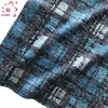 Hot sale tr viscose melange yarn dyed suiting knitted printed spandex fabric from keqiao shaoxing