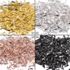 3D Metal Triangle Shaped Gold flat back Nail Art Studs for nail decorative