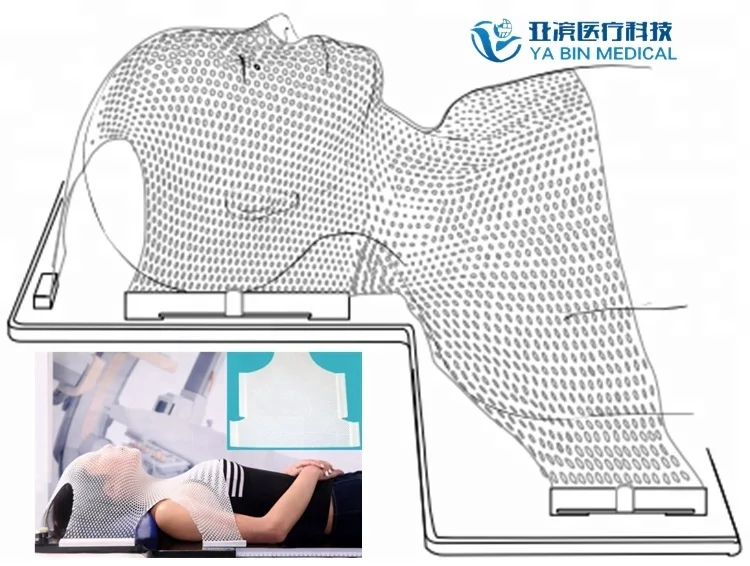 wholesale head neck shoulder radiotherapy thermoplastic mask with CE FDA
