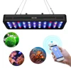 Knob and WiFi 0%-100% Dimmable 3 Channels Aquarium LED Lighting Reef LED Light