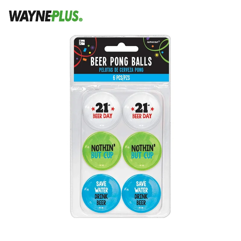 
ArtCreativity Sports Plastic Beer Pong Balls 