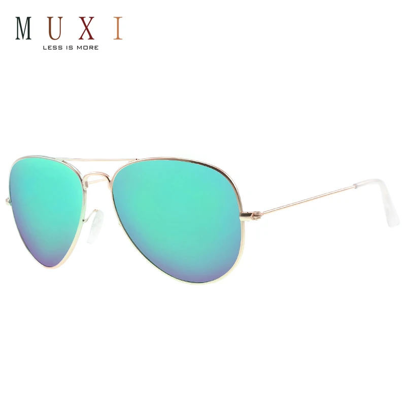 

Retail fashion style promotional custom mirror lens fashion sunglasses, uv400 unisex polarized metal sunglasses