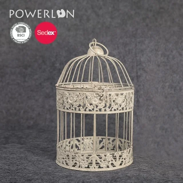 round bird cage with stand