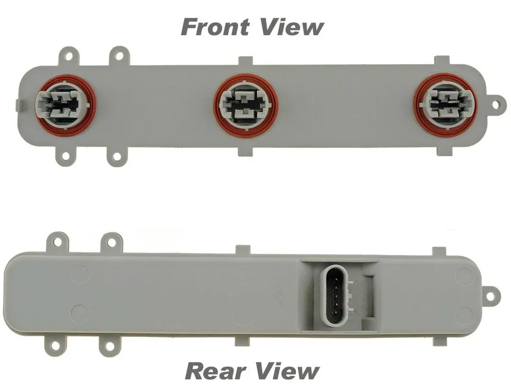 Buy APDTY 034145 Tail Lamp Light Bulb Plastic Socket Holder Fits Rear