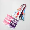 Working id card lanyard with PVC card
