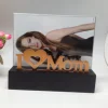 ShenZhen unique acrylic photo frames wholesale with foundation support