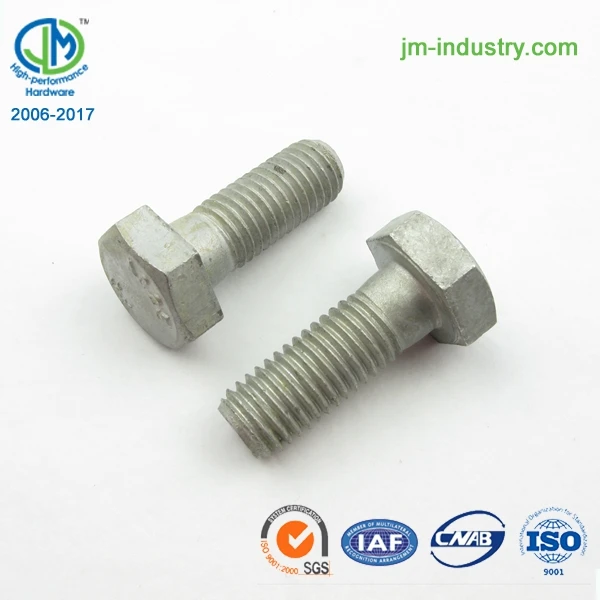 
grade 8 black oxide high strength heavy duty bolts and nuts m20 