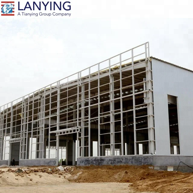 
Low cost cheap price economical prefabricated steel structure warehouse 