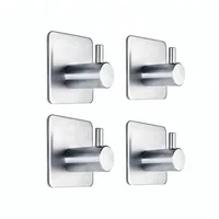 

Stainless Steel Coat Hook Towel Hook Self Adhesive Wall Hook