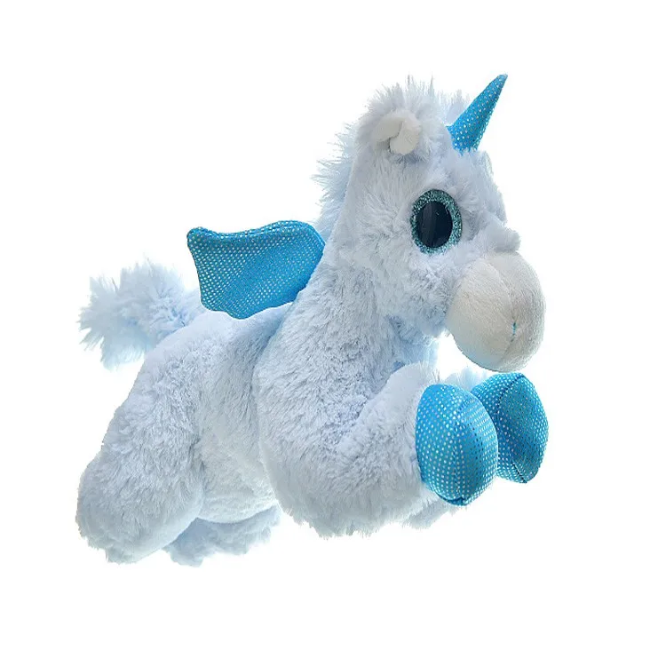 2018 best gifts big eyes cute blue unicorn plush toys