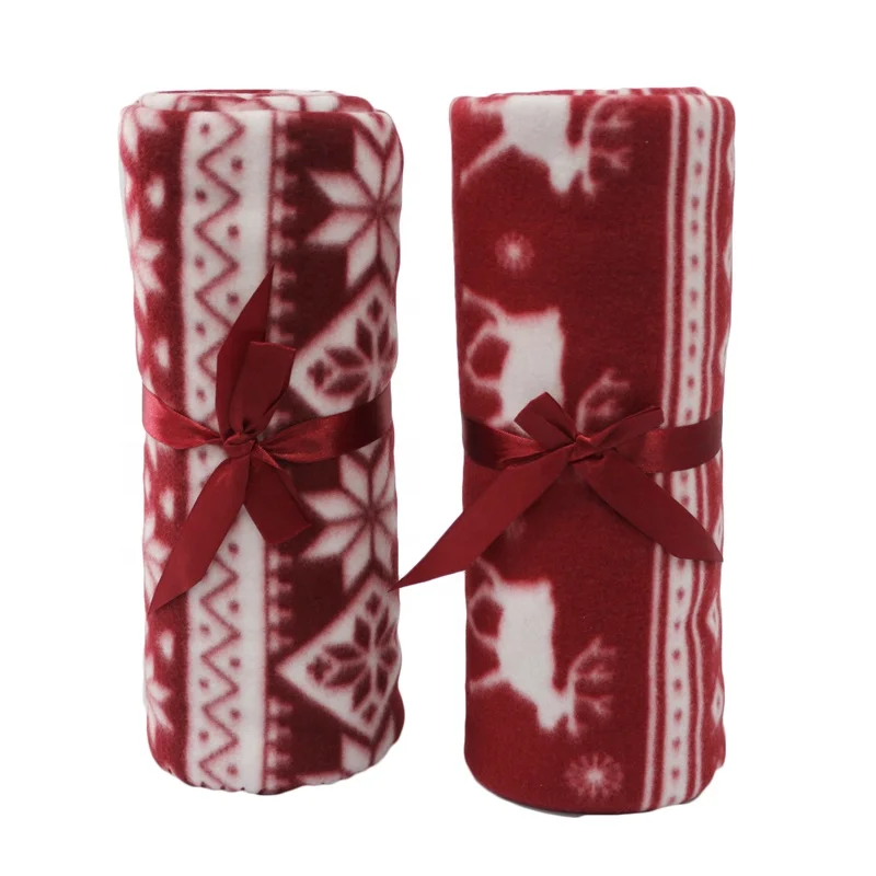 Christmas polar fleece blanket.jpg