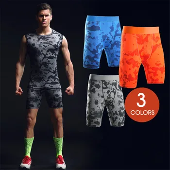 mens gym compression shorts