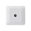 FIKO Wall hotel type 86 PC white bedside table living room bedroom a single satellite TV set top box information socket