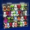Clear Acrylic Display Case with Door for Small Toy Figure Sonny Angel Bearbrick Kubrick Tomica Small Figure Accessory