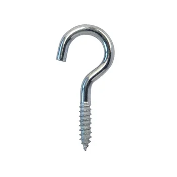 China Trustful Supplier Heavy Duty Zinc Plated No 10 Screw Hook Screw Ceiling Hook Buy Small Screw Hooks Heavy Duty Adhesive Hooks Product On