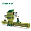 EPS compactor of EPS foam scrap recycling machinery to make foam blocks