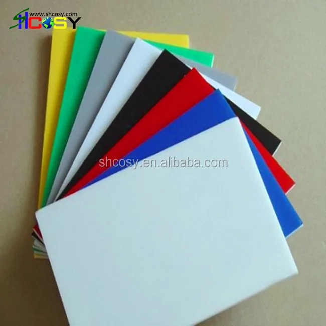 Standard Size White Pvc Foam Board For Advertisement Sign Display And Building Material 8mm Pvc