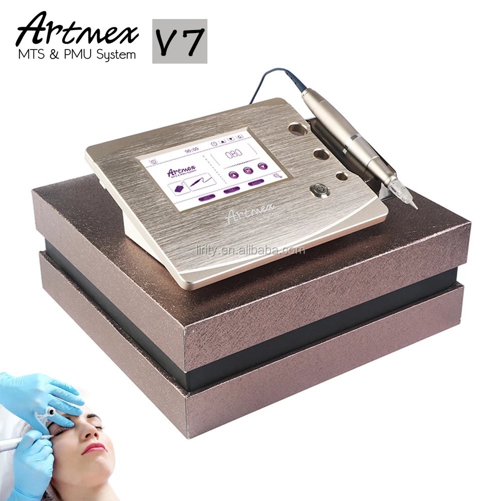 

Artmex V7 Tattoo machine Semi Permanent Makeup machine tattoo Device PMU Machine for Lips Eyebrows tattoo Equipment micro needle, N/a