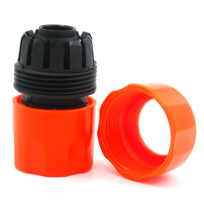 Plastic 19mm water hose quick fitting for garden