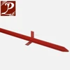 German red L fence post