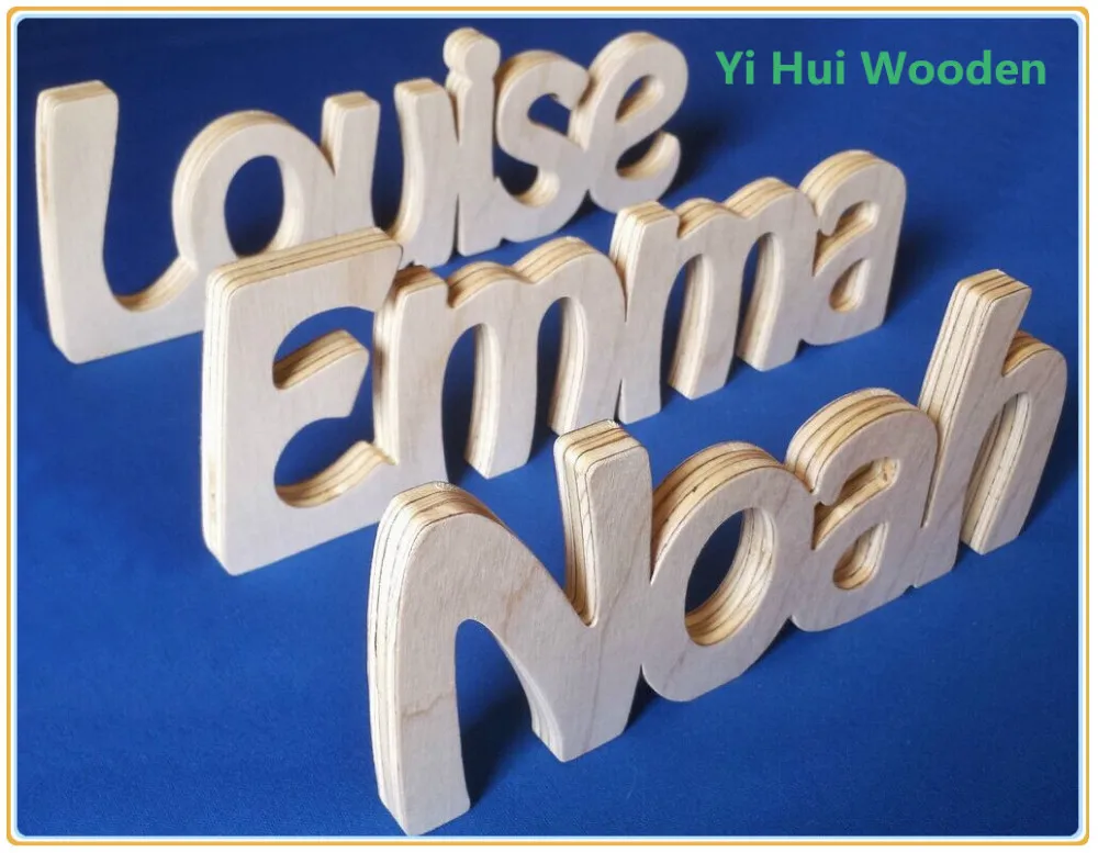 Laser Cut Wooden Letter Wholesale Ply Wood Carving Letters Buy