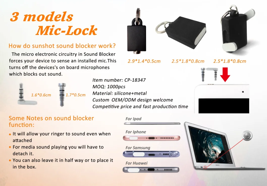 Microphone Lock 1 4