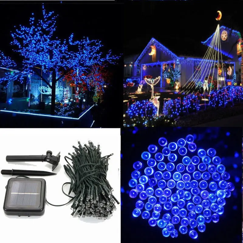 Solar Christmas 200led String Light Factory Wholesale Outdoor Led Light Buy Solar Christmas