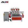 china cnc machine for wood cutting with four heads woodworking machines from china