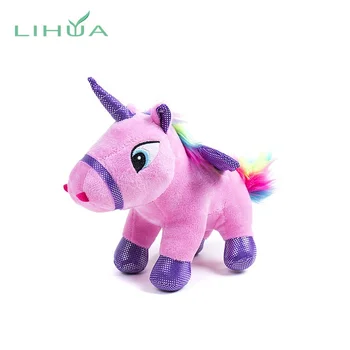 big fluffy unicorn plush