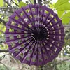 GiveU New Craft Paper Spider Web Fan Decoration Halloween