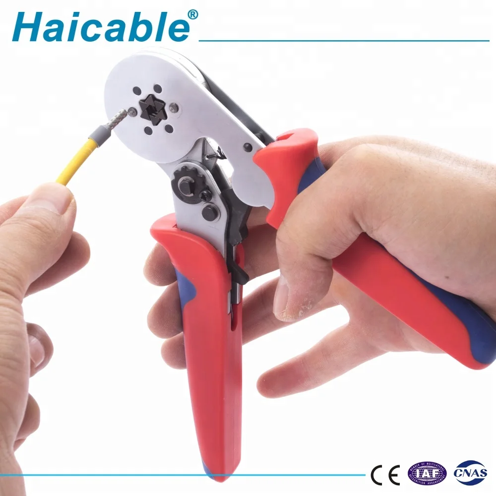 Dây Tay Áo Crimper Nhà Máy Giá LXC8 6-4R Vuông Ratchet Thiết Bị Đầu Cuối Crimping Tool