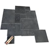Natural Blue limestone Floor Paver Bluestone French Pattern For Pool Paving