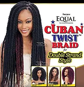 Buy Shake N Go Equal Crochet Braid Cuban Twist For Double Strand