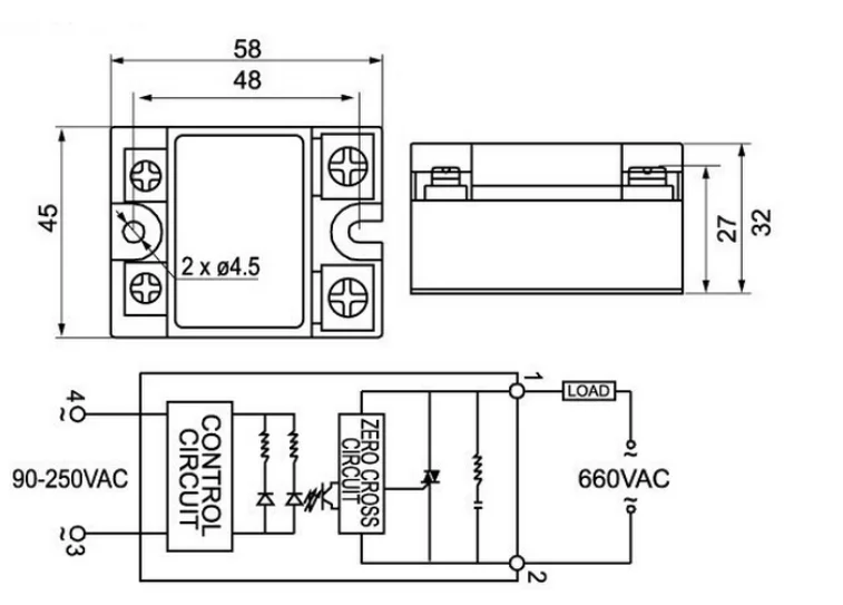 Схема подключения твердотельного реле. Твердотельное реле fotek SSR-40da. Твердотельное реле SSR-100dd. Твердотельное реле SSR-40da схема. Твердотельное реле DC-DC схема.