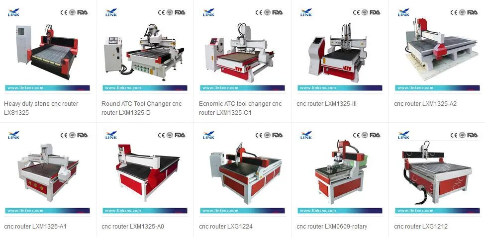 High configuration lxm1224 link cnc router machine for aluminum / cnc router for wood / cnc router machine price