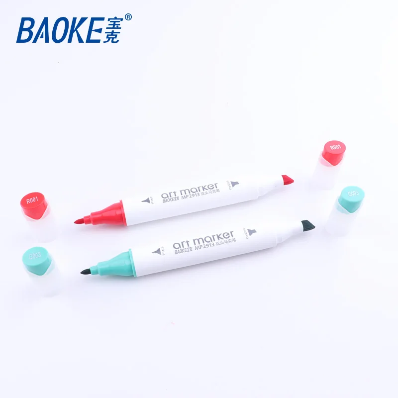 
Newest double-headed color pen 60 permanent marker color markers for kids 