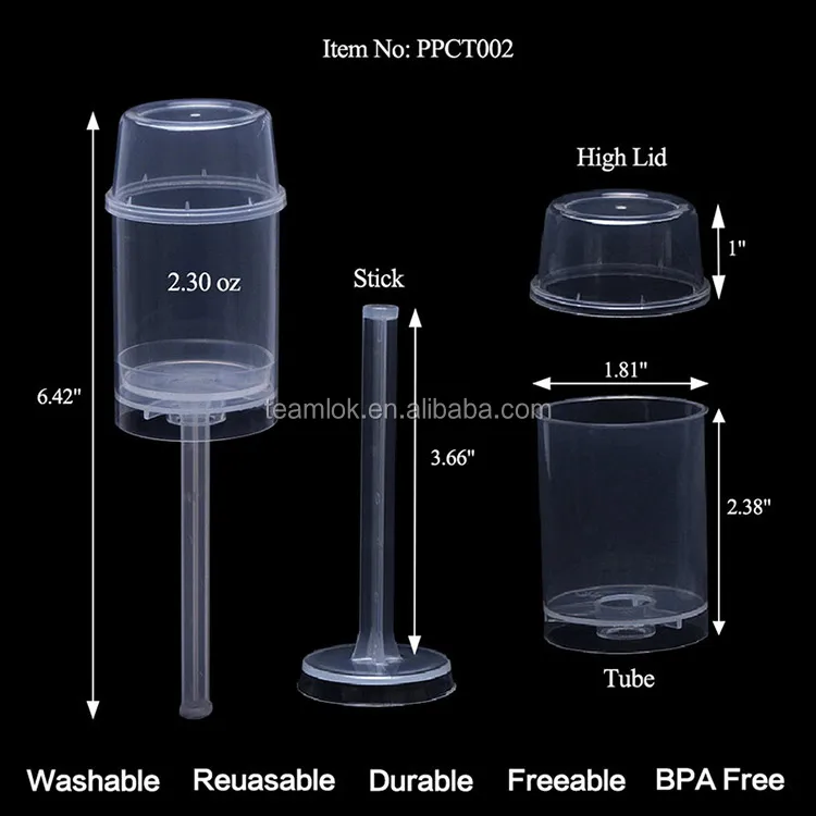 push up pop container ppct002, food