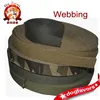 Army green cotton webbing / field training institute military camouflage webbing belt