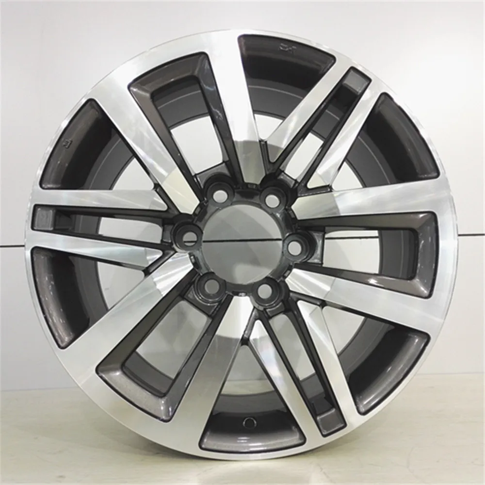 New Design Gunmetal Machined Polish 4x4 Suv Wheel Size 18x9.0 Inch Pcd ...