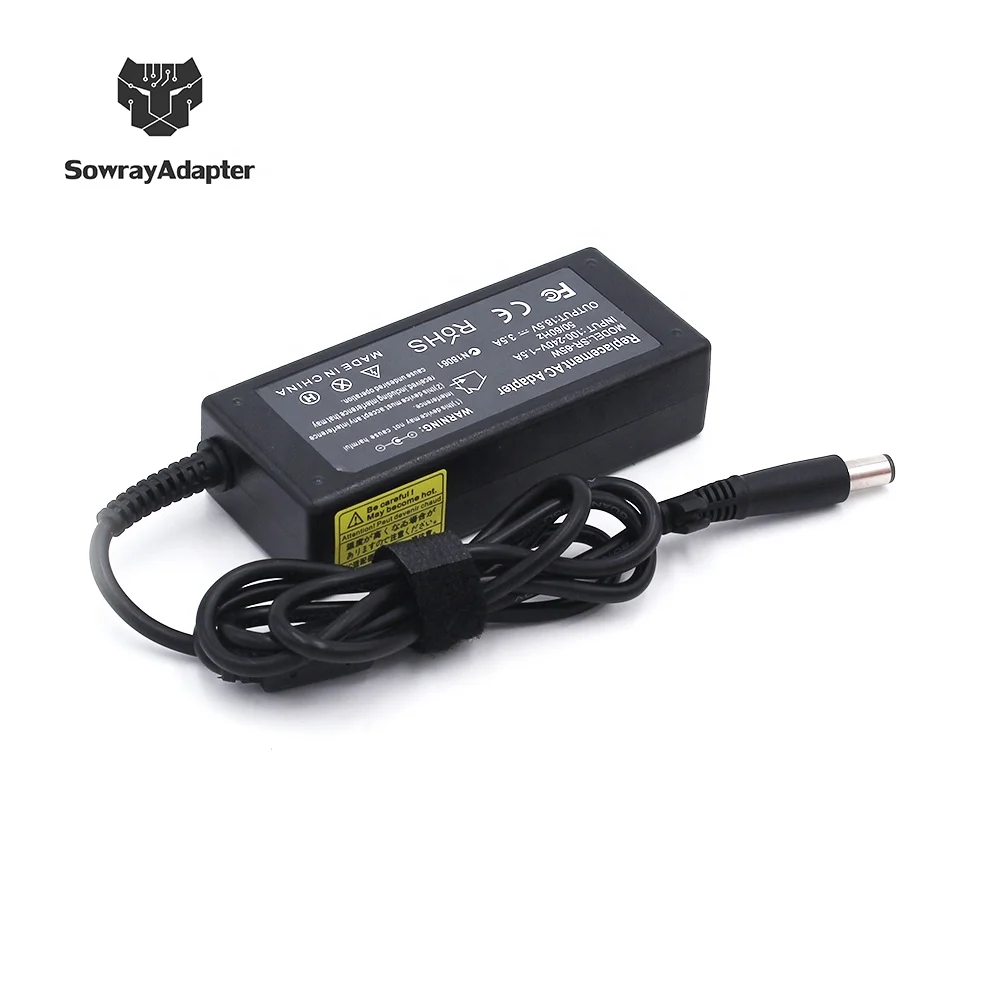 

New laptop ac adapter for hp 65w 18.5v 3.5a 7.4 5.0mm power supply