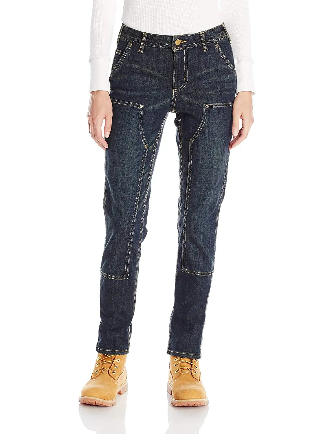 carhartt women's slim fit dungaree